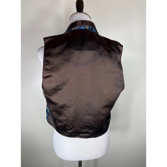 AAARDVARK'S Odd Ark Vintage Velvet Vest, Size Large - Picture 9 of 9